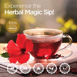 Hibiscus Premium Herbal Tea - Thumbnail 4